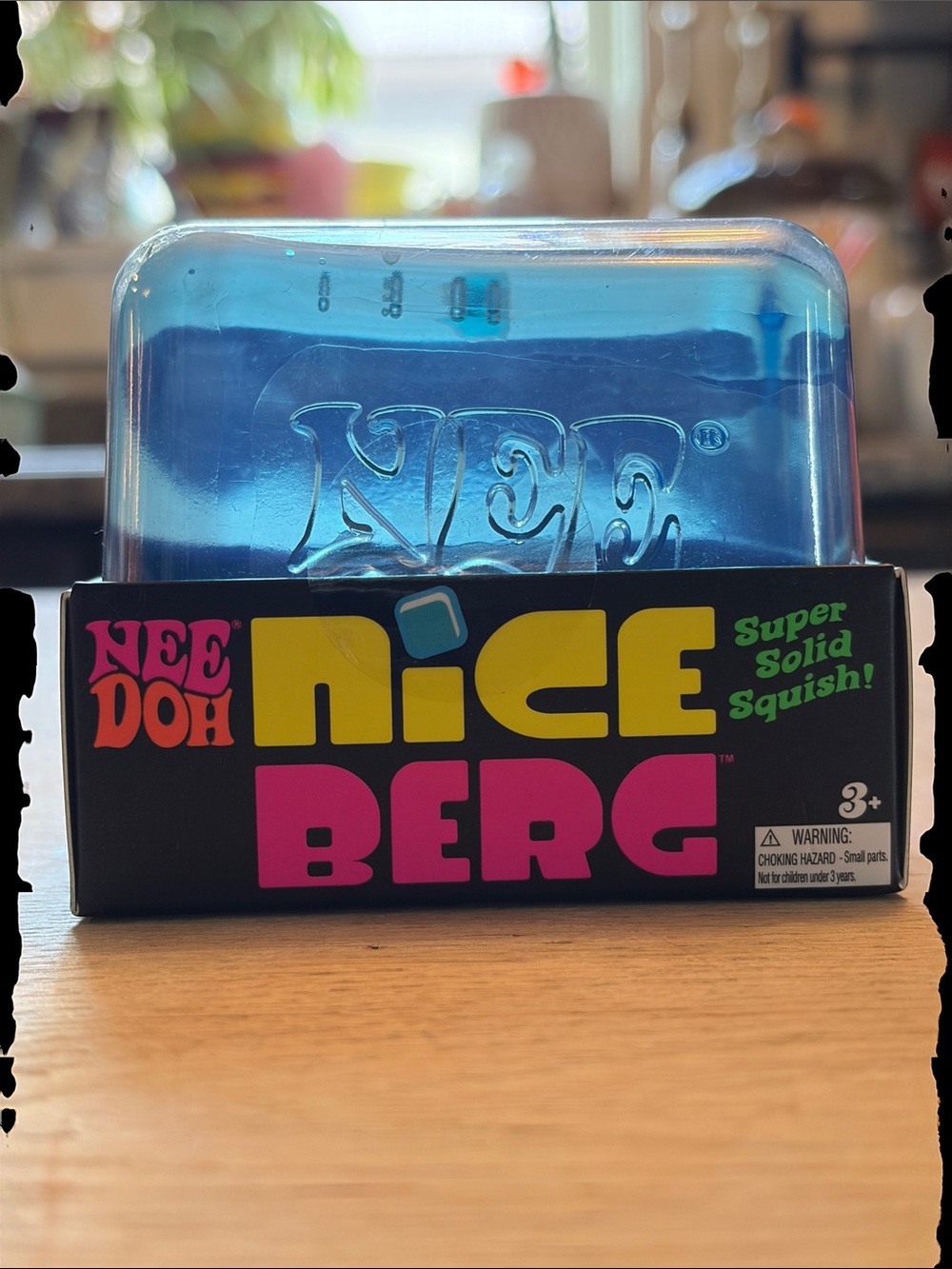 SCHYLLING | Needoh Nice Berg Solid Squish Toy - Blue - Picture 3 of 8